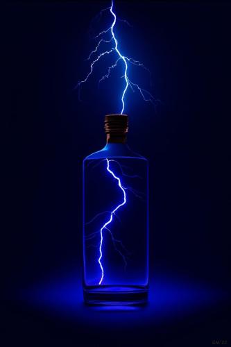 bottle with lightning 1