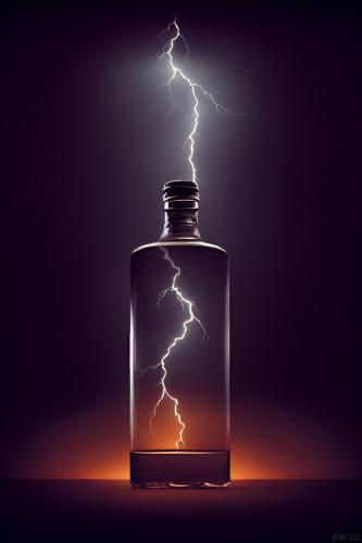 bottle with lightning 2a