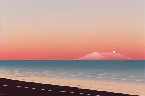 sunset minimalist 1